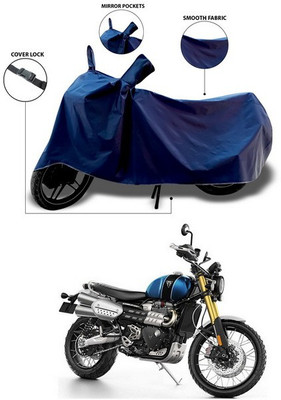 ANTHUB Waterproof Two Wheeler Cover for Triumph(Blue)