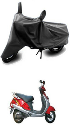 Z Tech Two Wheeler Cover for Kinetic(Grey)