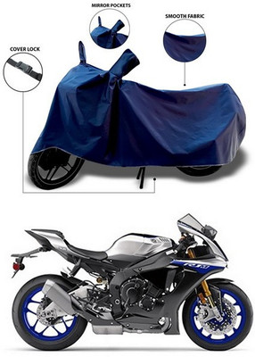 SEBONGO Waterproof Two Wheeler Cover for Yamaha(YZF R1M, Blue)