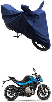 Z Tech Two Wheeler Cover for Universal For Bike(Blue)