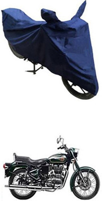 Z Tech Two Wheeler Cover for Royal Enfield(Blue)