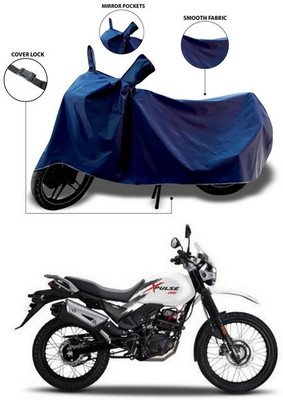ANTHUB Waterproof Two Wheeler Cover for Hero(Xpulse 200T, Blue)