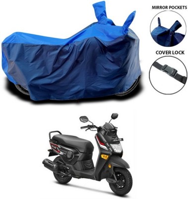 ANTHUB Waterproof Two Wheeler Cover for Honda(Cliq, Blue)