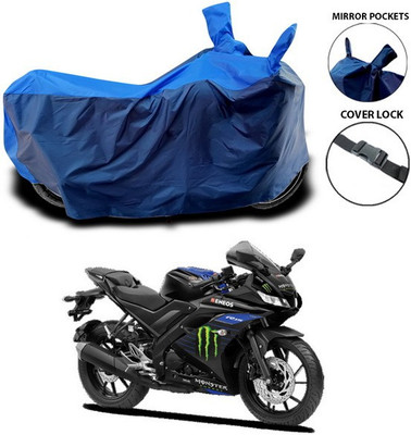 SEBONGO Waterproof Two Wheeler Cover for Yamaha(YZF R15 S, Blue)