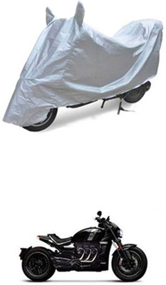 Z Tech Two Wheeler Cover for Triumph(Silver)