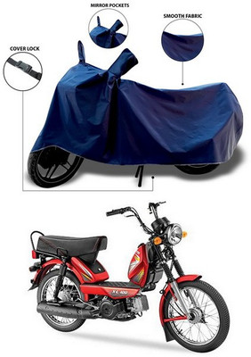 ANTHUB Waterproof Two Wheeler Cover for TVS(Heavy Duty Super XL, Blue)