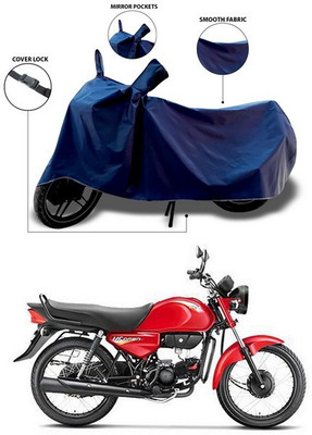 SEBONGO Waterproof Two Wheeler Cover for Hero(HF Dawn, Blue)