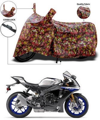 SEBONGO Waterproof Two Wheeler Cover for Yamaha(YZF R1M, Multicolor)