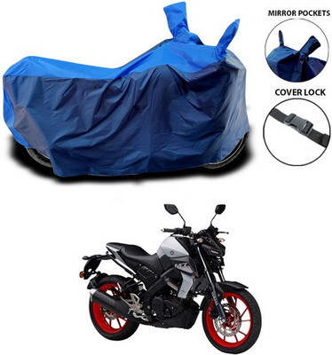 SEBONGO Waterproof Two Wheeler Cover for Yamaha(MT 15, Blue)