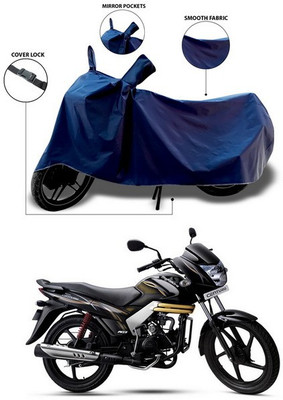 ANTHUB Waterproof Two Wheeler Cover for Mahindra(Centuro, Blue)