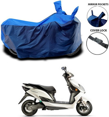 ANTHUB Waterproof Two Wheeler Cover for Evolet(Derby, Blue)