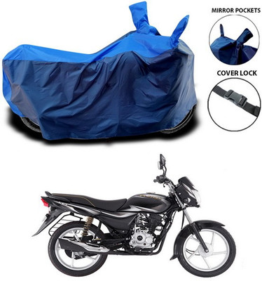 SEBONGO Waterproof Two Wheeler Cover for Bajaj(ComforTec, Blue)