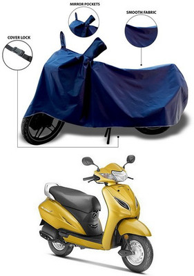 ANTHUB Waterproof Two Wheeler Cover for Honda(Activa 5G, Blue)