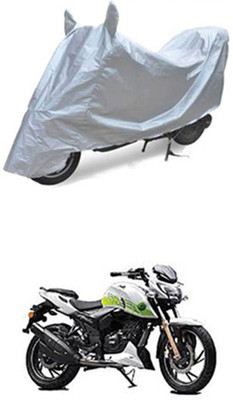 YOGE Two Wheeler Cover for TVS(Silver)
