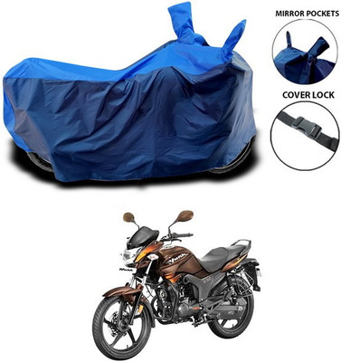 ANTHUB Waterproof Two Wheeler Cover for Hero(Hunk, Blue)