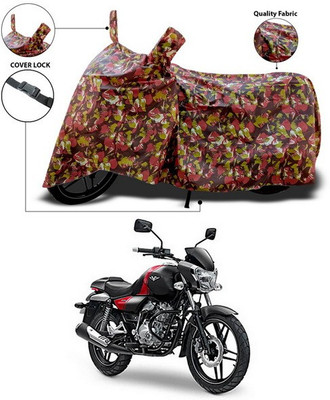 SEBOMGO Waterproof Two Wheeler Cover for Bajaj(V15, Multicolor)