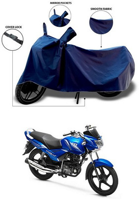 ANTHUB Waterproof Two Wheeler Cover for TVS(Star City, Blue)