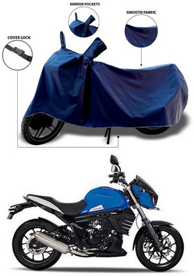 ANTHUB Waterproof Two Wheeler Cover for Mahindra(Mojo, Blue)