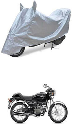 Z Tech Two Wheeler Cover for Hero(Splendor Pro Classic, Silver)