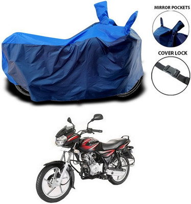 ANTHUB Waterproof Two Wheeler Cover for Bajaj(Discover 125 DTS-i, Blue)