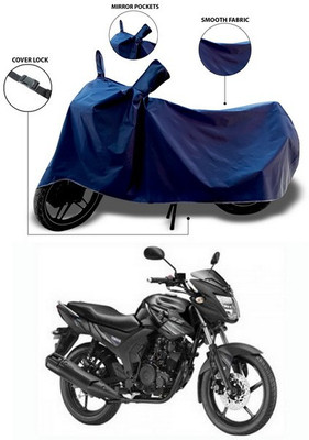 ANTHUB Waterproof Two Wheeler Cover for Yamaha(SZ-RR, Blue)