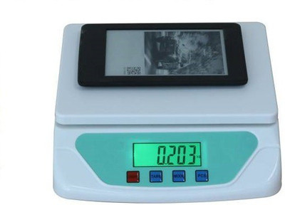Skeisy Weighing scale 30kg to 1gm highly durable (ABS PLASTIC) TS-500/V-500 WHITE Weighing Scale(White)