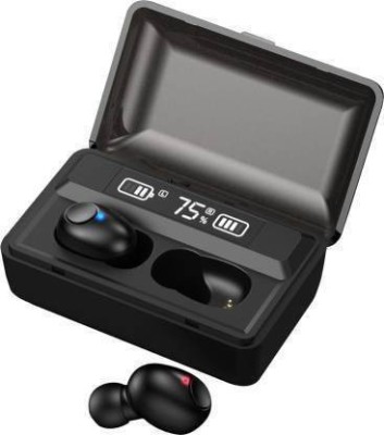 Abois T8 True Wireless Bluetooth 5.0 with Hi-Fi Deep Bass Bluetooth Headset(Black,...