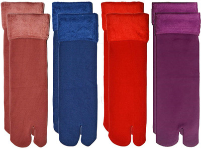 oxzon Unisex Ankle Length(Pack of 4)