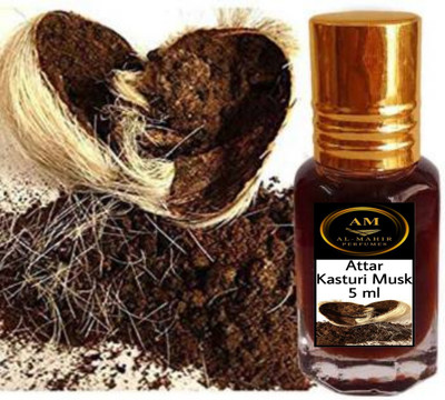 Al-Mahir Kasturi Musk (Natural Itra/Attar) Herbal Attar(Musk)