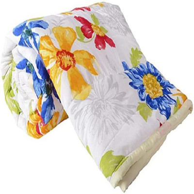 Shyam Creation Floral Single AC Blanket for  AC Room(Poly Cotton, Mullti)