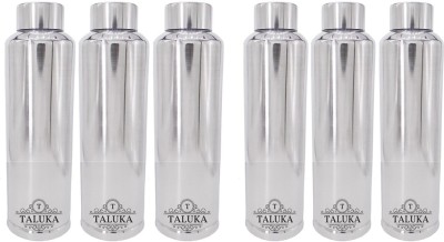 TALUKA Stainless Steel 3 Pcs Combo Hot & Cold Water Bottle, 1000 ML 1000 ml Bottle(Pack of 6, Silver, Steel)