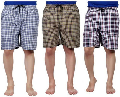 VB Group Checkered Men Boxer