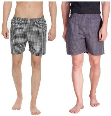 VB Group Checkered Men Boxer