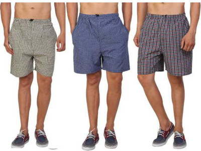 VB Group Checkered Men Boxer