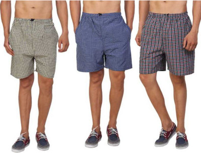 VB Group Checkered Men Boxer