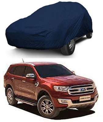 Z Tech Car Cover For Ford Endeavour (Without Mirror Pockets)(Blue)
