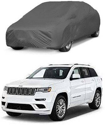 Z Tech Car Cover For Jeep Universal For Car (Without Mirror Pockets)(Grey)