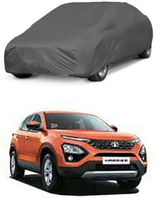 Z Tech Car Cover For Tata Harrier (Without Mirror Pockets)(Grey)