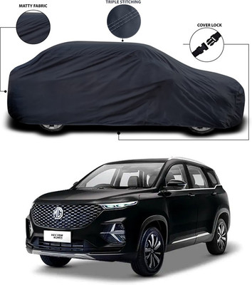 ANTHUB Car Cover For MG Hector (Without Mirror Pockets)(Grey)