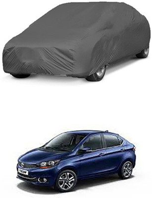 Z Tech Car Cover For Tata Tigor (Without Mirror Pockets)(Grey)
