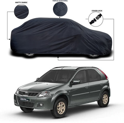 ANTHUB Car Cover For Mahindra Verito Vibe (Without Mirror Pockets)(Grey)
