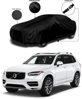 ANTHUB Car Cover For Volvo XC90 (With Mirror Pockets)(Black)