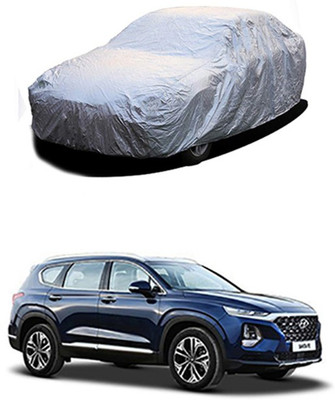 Z Tech Car Cover For Hyundai Universal For Car (Without Mirror Pockets)(Silver)