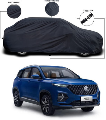 ANTHUB Car Cover For MG Hector (Without Mirror Pockets)(Grey)