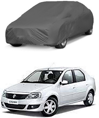 Z Tech Car Cover For Mahindra Logan (Without Mirror Pockets)(Grey)
