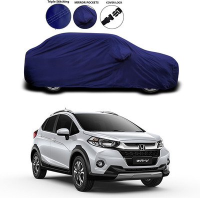 ANTHUB Car Cover For Honda WRV (With Mirror Pockets)(Blue)