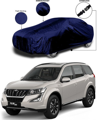ANTHUB Car Cover For Mahindra XUV 500 (With Mirror Pockets)(Blue)