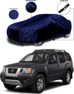 ANTHUB Car Cover For Nissan Xterra (With Mirror Pockets)(Blue)