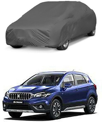 Z Tech Car Cover For Maruti Suzuki S-Cross (Without Mirror Pockets)(Grey)