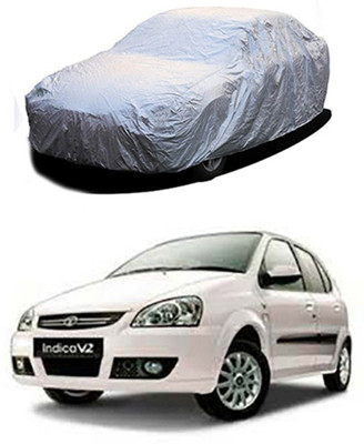 YOGE Car Cover For Tata Indica V2 (Without Mirror Pockets)(Silver)